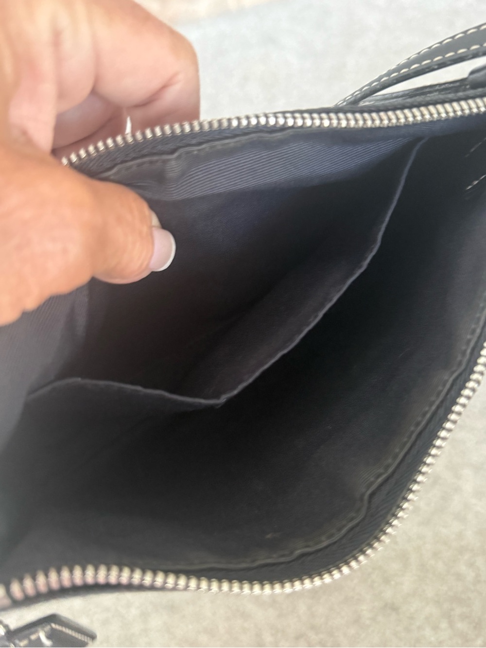 Coach Black Signature Canvas Wristlet - Picture 8 of 13